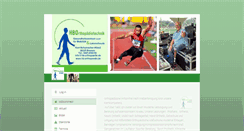 Desktop Screenshot of hb-orthopaedie.de
